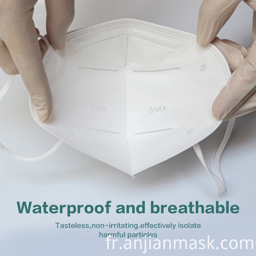 Masque jetable Kn95 avec Ce Disposable Kn95 Face Mask with Ce